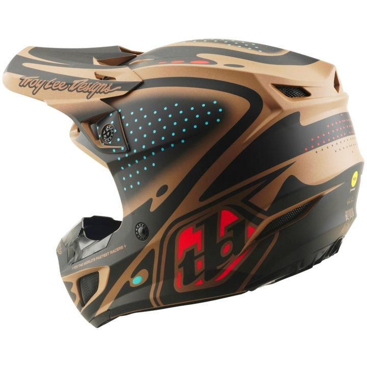 Crosshjälm SE5 Polycarbonate MIPS The Line Brun TROY LEE DESIGNS s – bild 3
