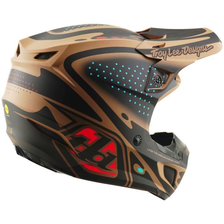 Crosshjälm SE5 Polycarbonate MIPS The Line Brun TROY LEE DESIGNS s – bild 5