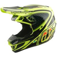 Crosshjälm SE5 Polycarbonate MIPS The Line Neongul TROY LEE DESIGNS