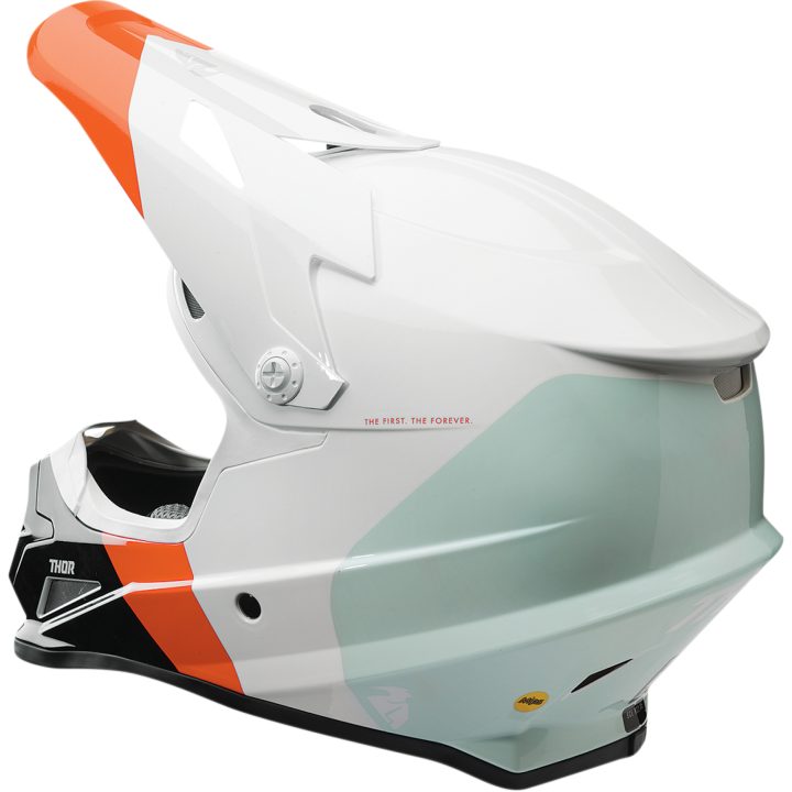 Crosshjälm Sector MIPS Vit/Orange THOR XS – bild 2
