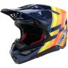 Crosshjälm Sm10 Blå/orange/gul ALPINESTARS XS – miniatyr 1