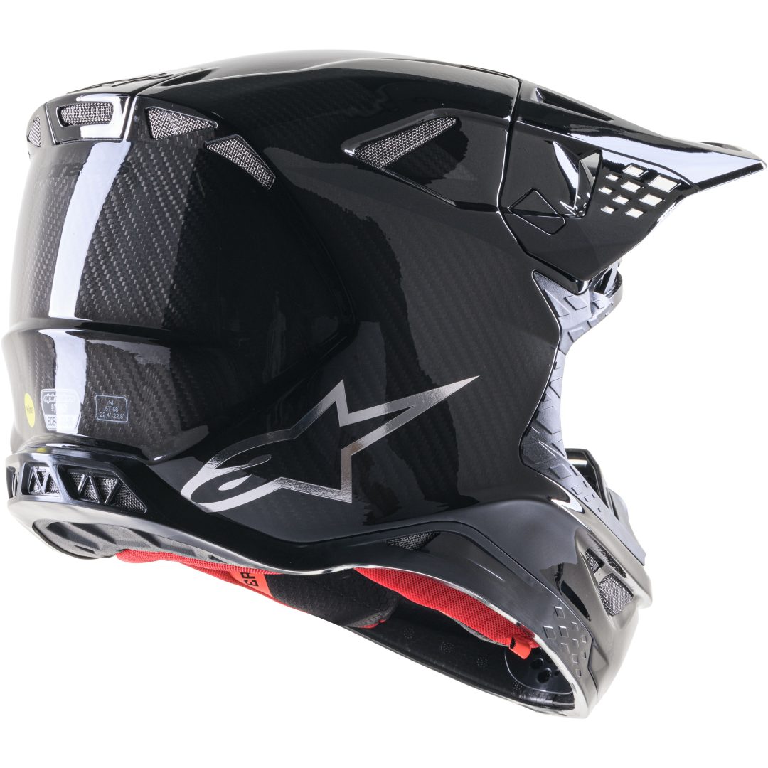 Crosshjälm Sm10 Fame Carbon ALPINESTARS XL – bild 4