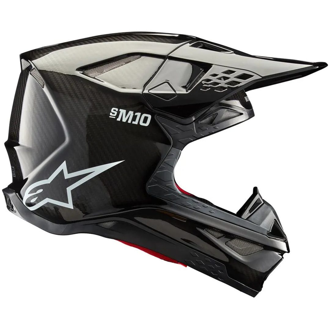 Crosshjälm Sm10 Solid Kolfiber ALPINESTARS XS – bild 6