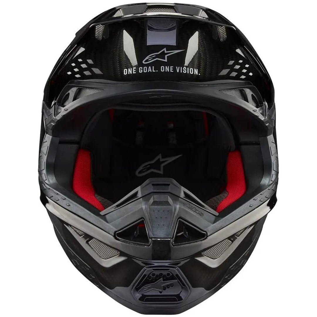 Crosshjälm Sm10 Solid Kolfiber ALPINESTARS XS – bild 3