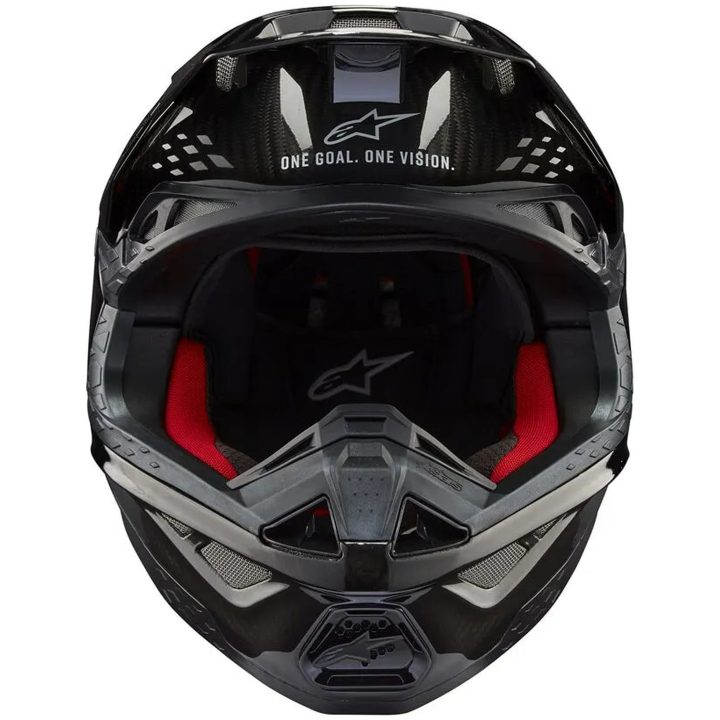 Crosshjälm Sm10 Solid Kolfiber ALPINESTARS XS – bild 3