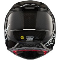 Crosshjälm Sm10 Solid Kolfiber ALPINESTARS