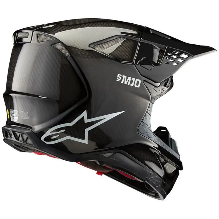 Crosshjälm Sm10 Solid Kolfiber ALPINESTARS XS – bild 7