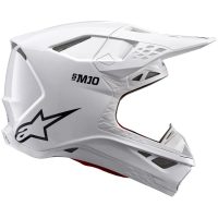 Crosshjälm Sm10 Solid Vit ALPINESTARS