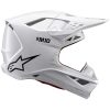 Crosshjälm Sm10 Solid Vit ALPINESTARS XS – miniatyr 4