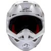 Crosshjälm Sm10 Solid Vit ALPINESTARS XS – miniatyr 2