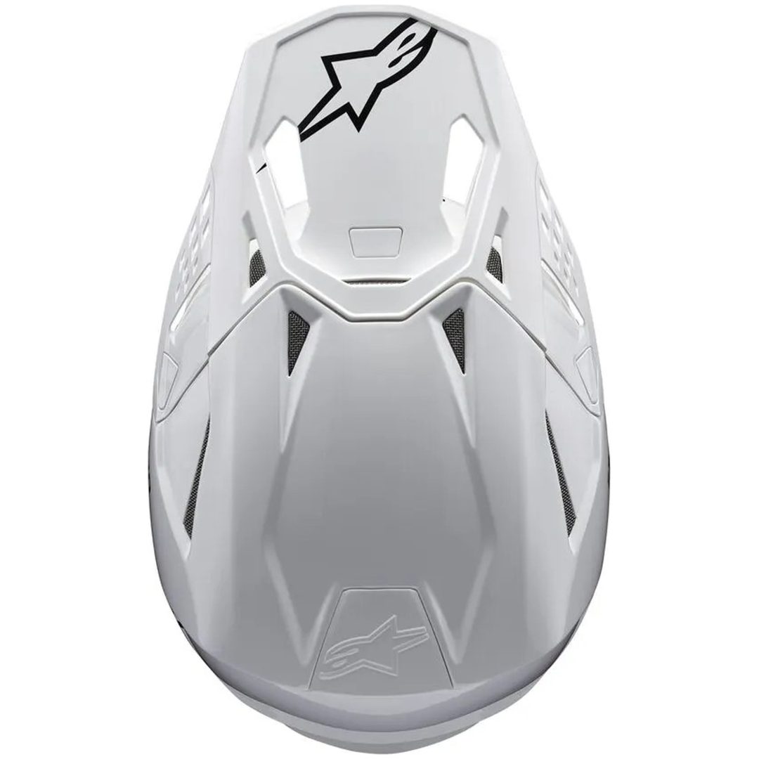 Crosshjälm Sm10 Solid Vit ALPINESTARS XS – bild 6