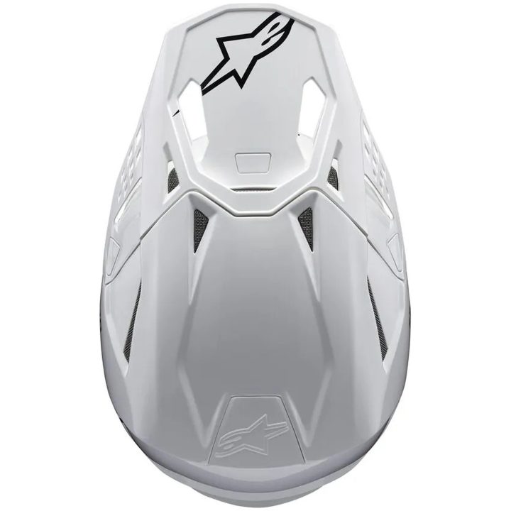 Crosshjälm Sm10 Solid Vit ALPINESTARS XS – bild 6