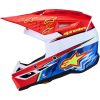Crosshjälm SM3 Falcon Röd Blå Vit ALPINESTARS(MX) XS – miniatyr 3