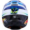 Crosshjälm SM3 Falcon Svart Blå Rosa Vit ALPINESTARS(MX) XS – miniatyr 3