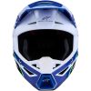 Crosshjälm SM3 Falcon Svart Blå Rosa Vit ALPINESTARS(MX) XS – miniatyr 4