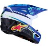 Crosshjälm SM3 Falcon Svart Blå Rosa Vit ALPINESTARS(MX) XS – miniatyr 5