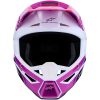 Crosshjälm SM3 Falcon Svart Rosa Lila Vit ALPINESTARS(MX) XS – miniatyr 4