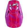 Crosshjälm SM3 Falcon Svart Rosa Lila Vit ALPINESTARS(MX) XS – miniatyr 7