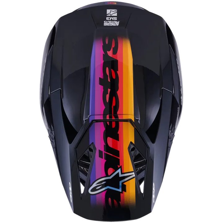 Crosshjälm SM3 Force Svart Blank ALPINESTARS(MX) XS – bild 2