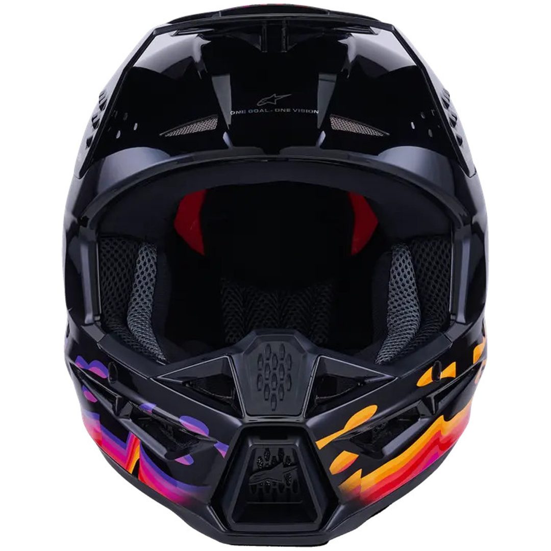 Crosshjälm SM3 Force Svart Blank ALPINESTARS(MX) XS – bild 5