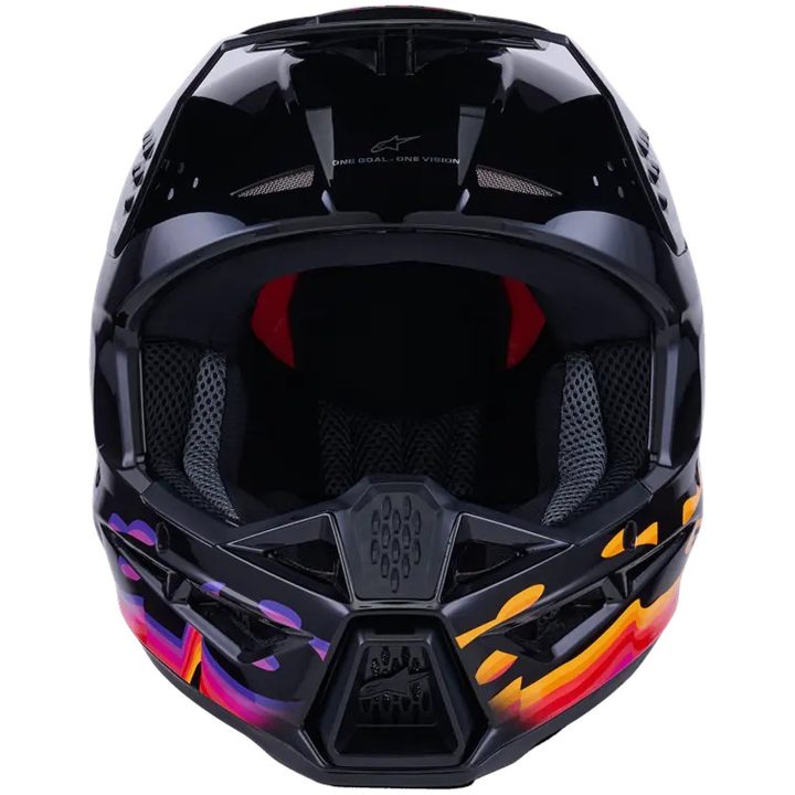 Crosshjälm SM3 Force Svart Blank ALPINESTARS(MX) XS – bild 5