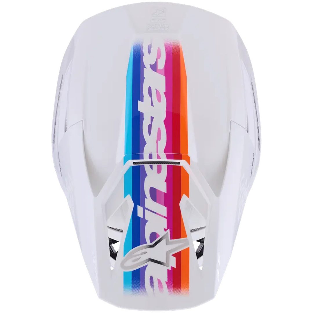 Crosshjälm SM3 Force Vit ALPINESTARS XS – bild 6