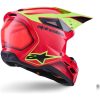 Crosshjälm SM3 Fray Svart Röd Gul ALPINESTARS(MX) XL – miniatyr 6