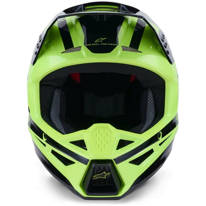 Crosshjälm SM3 Heat Svart Gul ALPINESTARS(MX) XS – bild 2