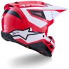 Crosshjälm SM3 Heat Svart Röd Vit ALPINESTARS(MX) XS – miniatyr 5