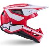Crosshjälm SM3 Heat Svart Röd Vit ALPINESTARS(MX) XS – miniatyr 6
