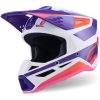 Crosshjälm SM3 Heat Vit Rosa Lila ALPINESTARS(MX) XS – miniatyr 1