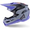 Crosshjälm SM3 Jettson Grå/Lila ALPINESTARS s – miniatyr 3