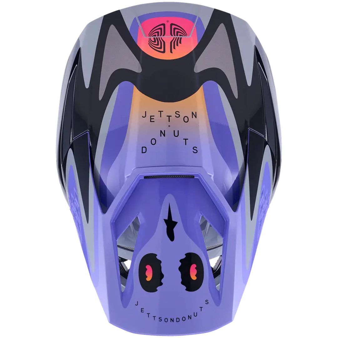 Crosshjälm SM3 Jettson Grå/Lila ALPINESTARS s – bild 5
