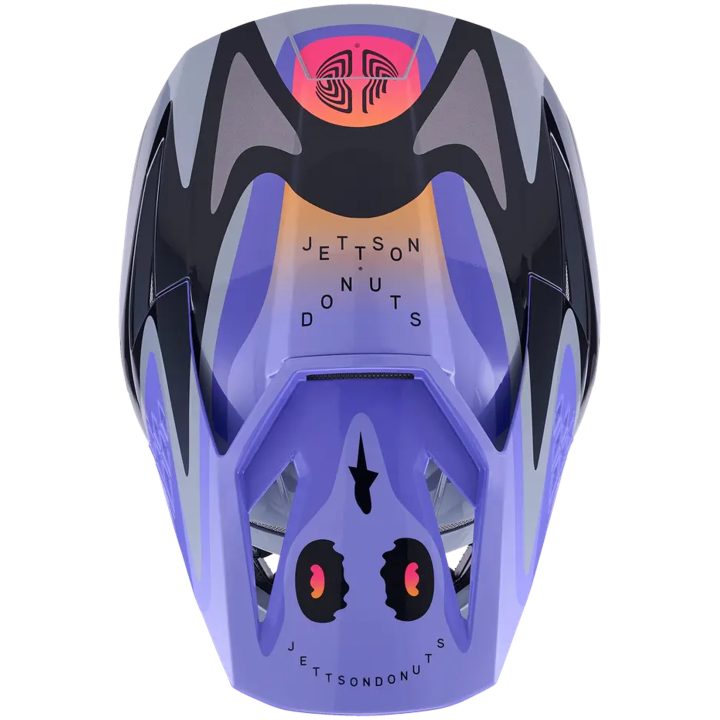 Crosshjälm SM3 Jettson Grå/Lila ALPINESTARS s – bild 5