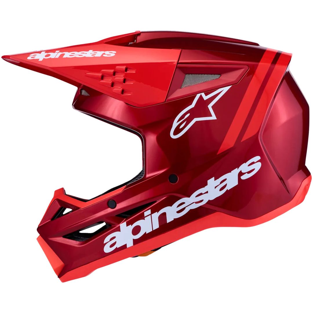 Crosshjälm SM3 Radium Röd Vit ALPINESTARS(MX) XS – bild 5