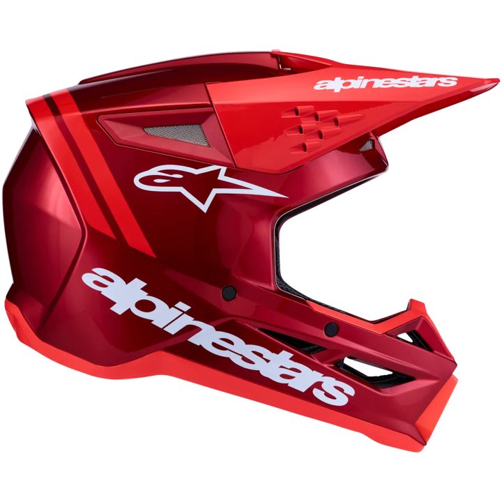 Crosshjälm SM3 Radium Röd Vit ALPINESTARS(MX) XS – bild 6