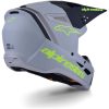Crosshjälm SM3 Radium Svart Grå Gul Matt ALPINESTARS(MX) XS – miniatyr 2