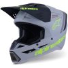 Crosshjälm SM3 Radium Svart Grå Gul Matt ALPINESTARS(MX) XS – miniatyr 1