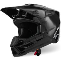 Crosshjälm SM3 Solid Svart ALPINESTARS