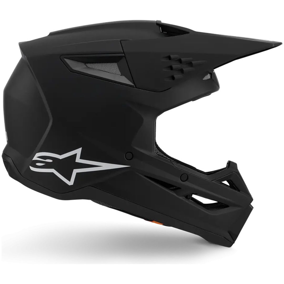 Crosshjälm SM3 Solid Svart ALPINESTARS s – bild 2
