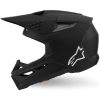 Crosshjälm SM3 Solid Svart ALPINESTARS s – miniatyr 6