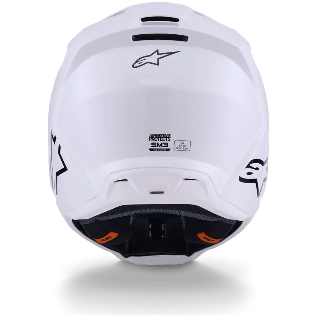 Crosshjälm SM3 Solid Vit ALPINESTARS XS – bild 6