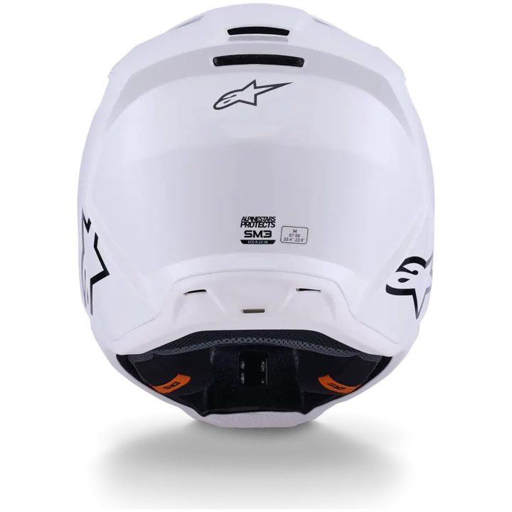 Crosshjälm SM3 Solid Vit ALPINESTARS XS – bild 6