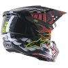 Crosshjälm Sm5 Rash Röd/Grå ALPINESTARS M – miniatyr 2