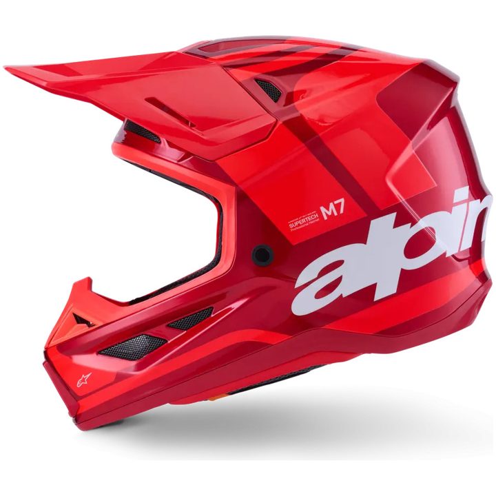 Crosshjälm SM7 Core Röd ALPINESTARS XS – bild 4