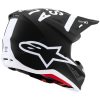 Crosshjälm SM7 Dasher Svart/Vit ALPINESTARS XS – miniatyr 2