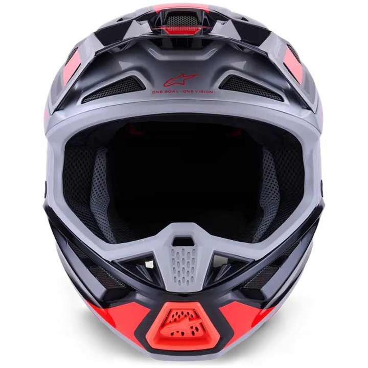 Crosshjälm SM7 Rise Svart/Röd ALPINESTARS XS – bild 4