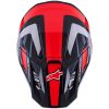 Crosshjälm SM7 Rise Svart/Röd ALPINESTARS XS – miniatyr 7