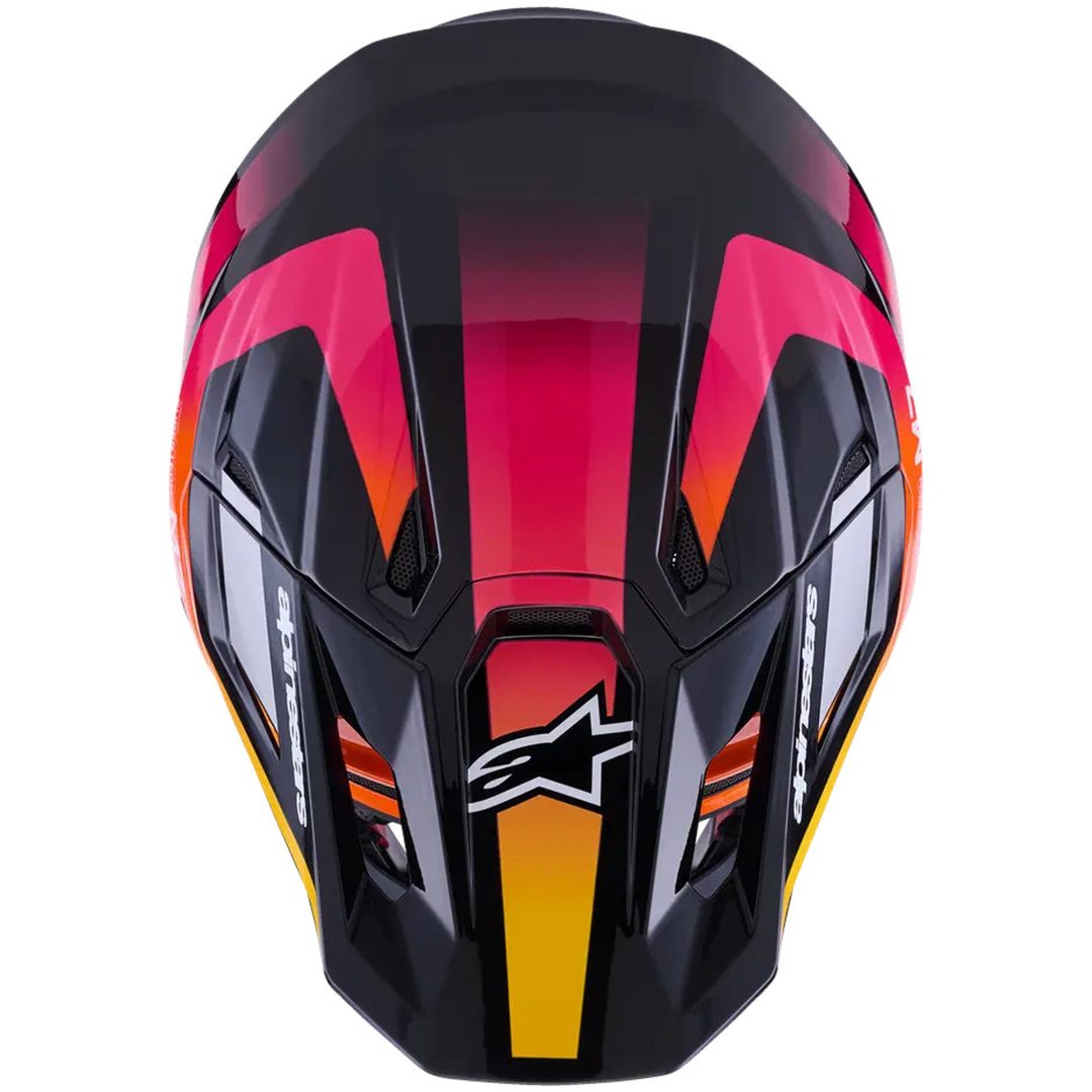 Crosshjälm SM7 Rise Svart/Rosa ALPINESTARS XS – bild 5