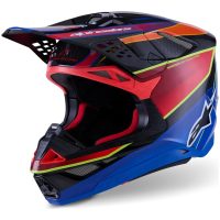 Crosshjälm Supertech M10 Era MIPS Rosa Lila Gul ALPINESTARS(MX)